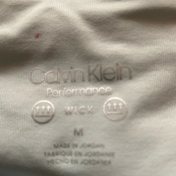 Calvin Klein Performance Gear Gym Yoga Colorful Sz Medium - Picture 3 of 4